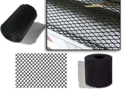 Αργίλιο 2mm X 6mm φρουρές υδρορροών πλέγματος για την αύξηση του μαύρου χρώματος ζωής υδρορροών
